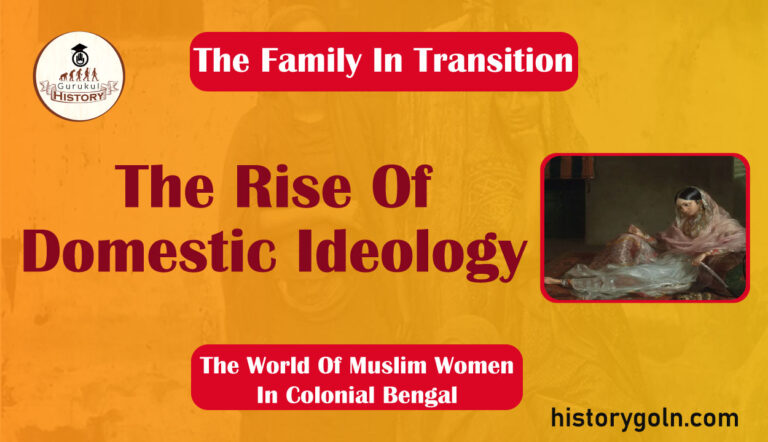 The Rise Of Domestic Ideology